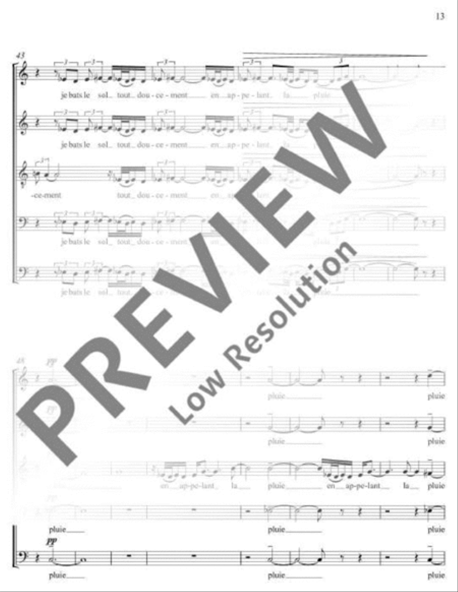 Au dessous des étoiles SATBarB scores gallery preview page 14