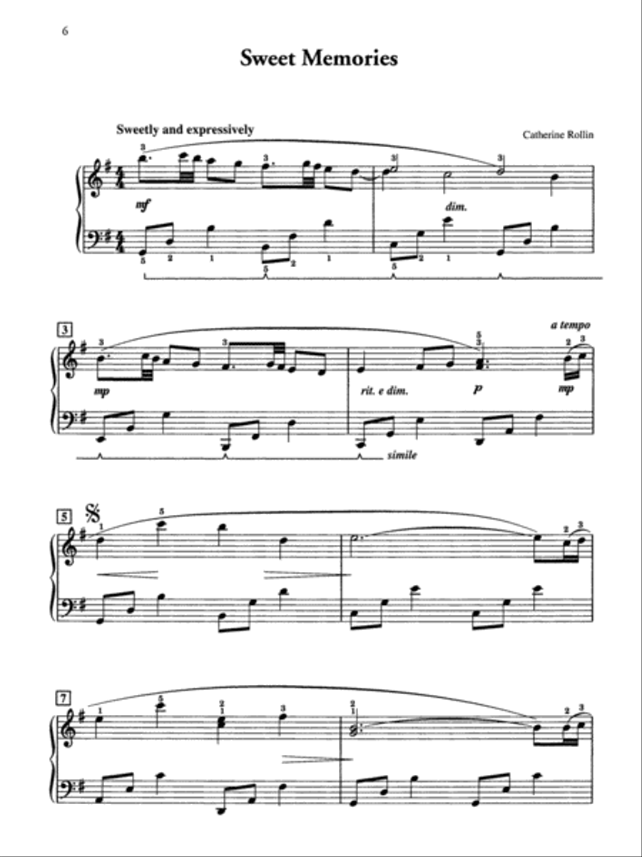 Lyric Moments, Book 1 Piano Solo scores gallery preview page 3