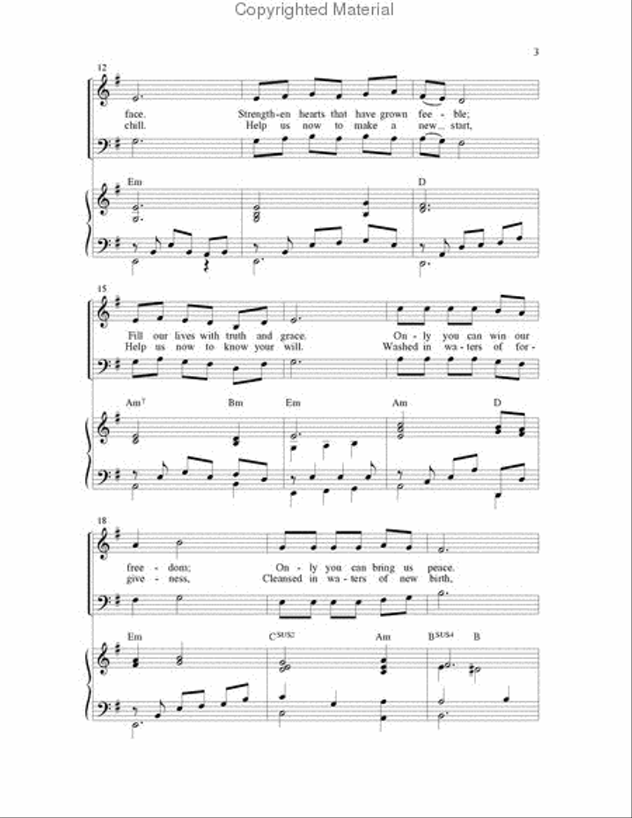 The Cross of Jesus The Cross of Jesus 3-Part scores gallery preview page 3