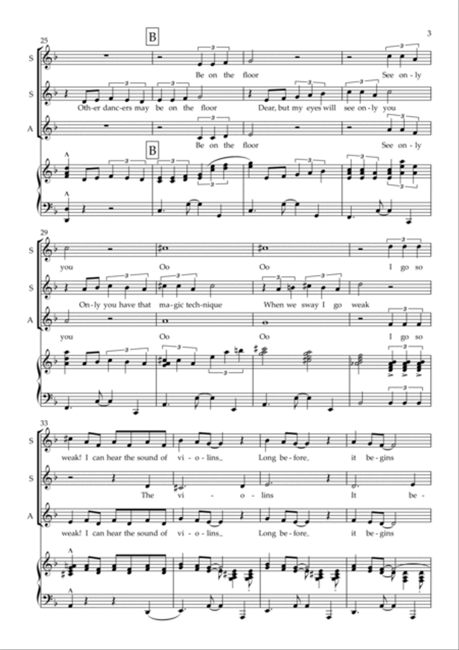 Sway (quien Sera) SSA scores gallery preview page 4