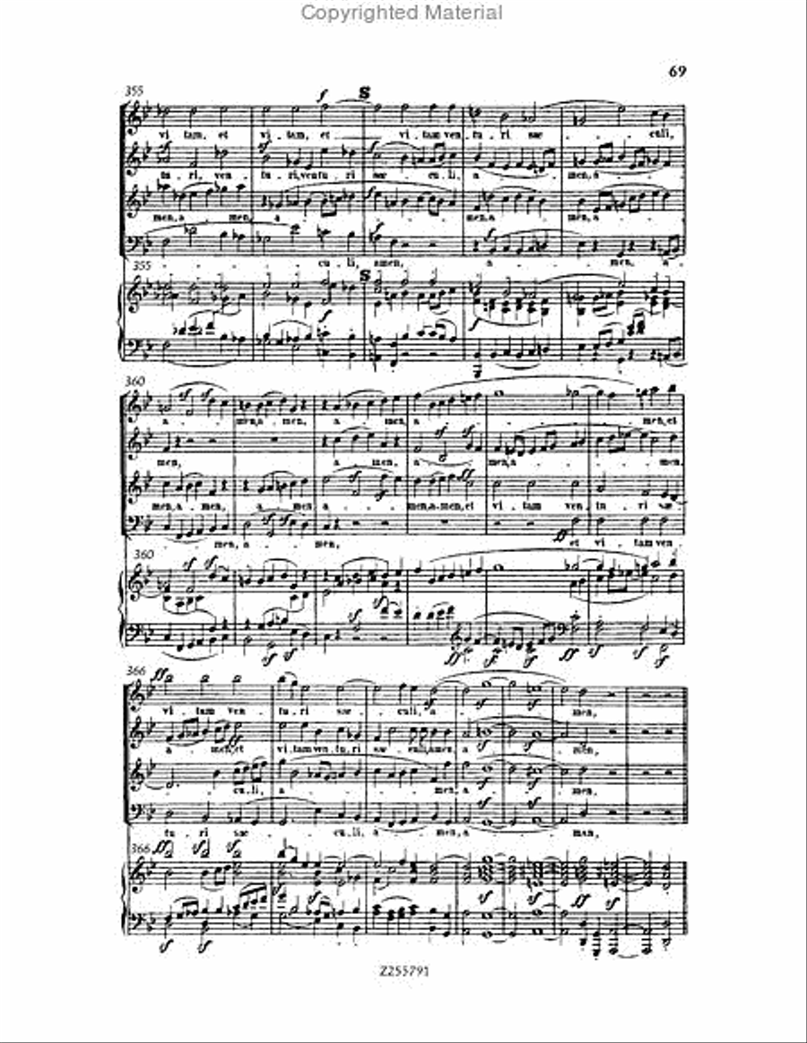 Missa Solemnis, Op.123 Choir scores gallery preview page 69