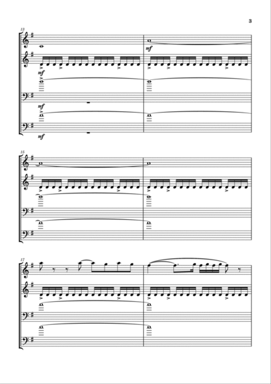 Thee Thee Thee Thee Trombone scores gallery preview page 4
