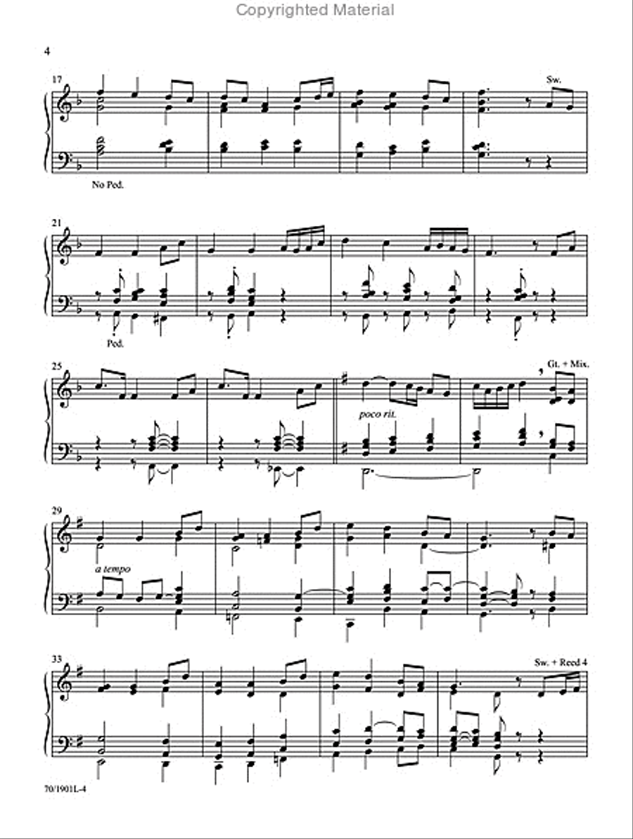 Two Minutes or Less, Volume 2 Organ Solo scores gallery preview page 3