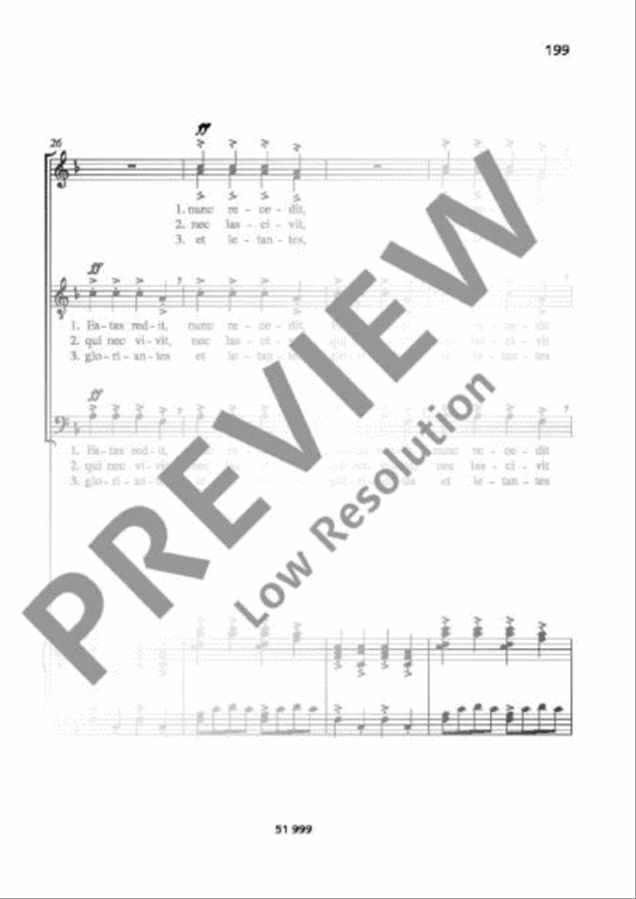 Ecce gratum 4-Part scores gallery preview page 10
