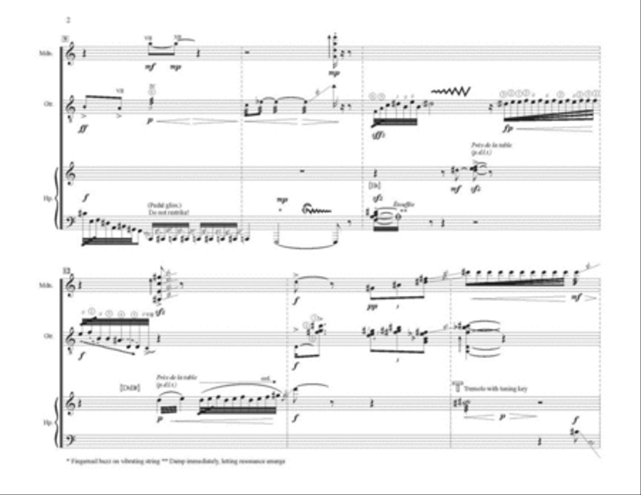 Polychordo Harp scores gallery preview page 3
