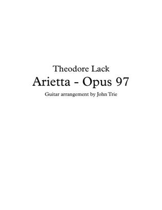 Opus 97 - Arietta