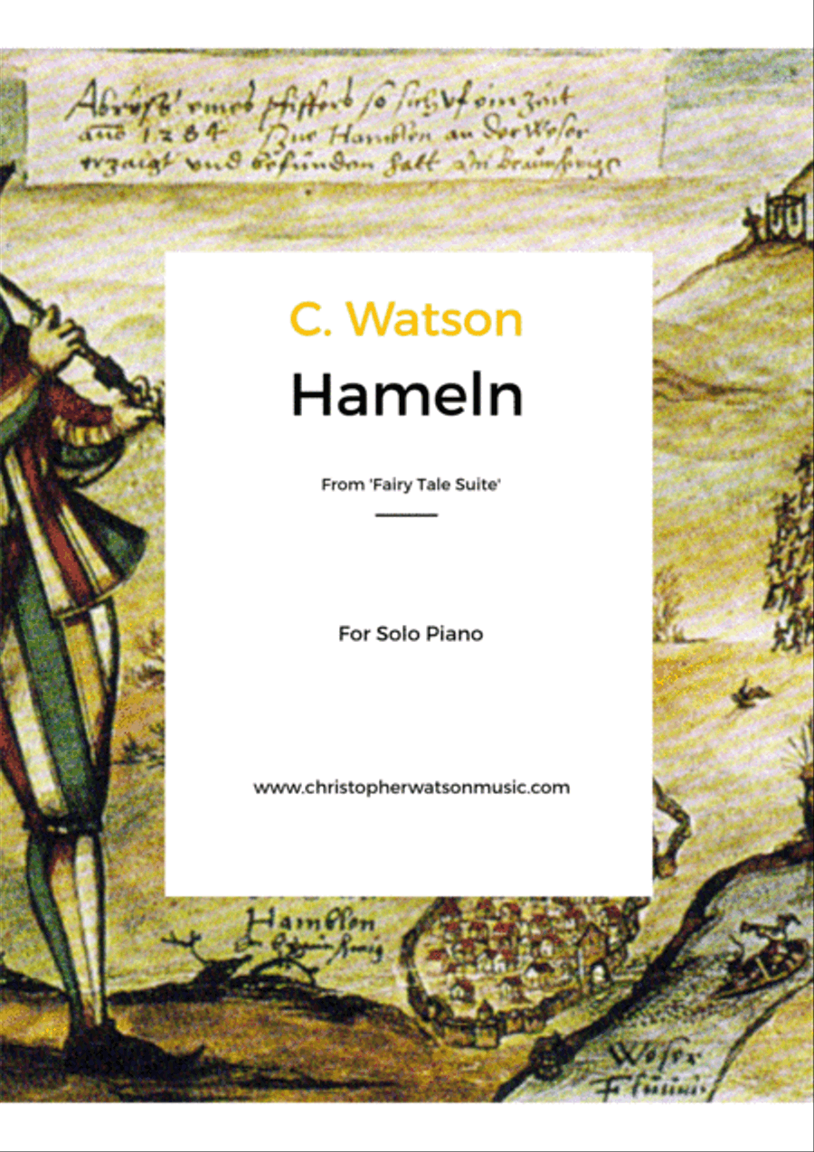 Hameln (from 'Fairy Tale Suite') - for Solo Piano Piano Solo scores gallery preview page 1