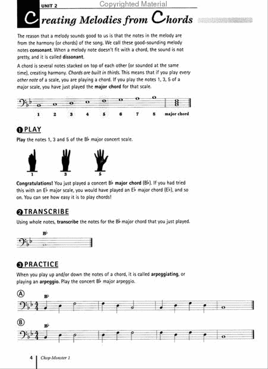 Chop-Monster, Book 1 Jazz Ensemble scores gallery preview page 5