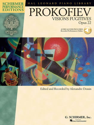 Book cover for Sergei Prokofiev – Visions Fugitives, Op. 22
