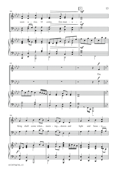 Morning Star SATB