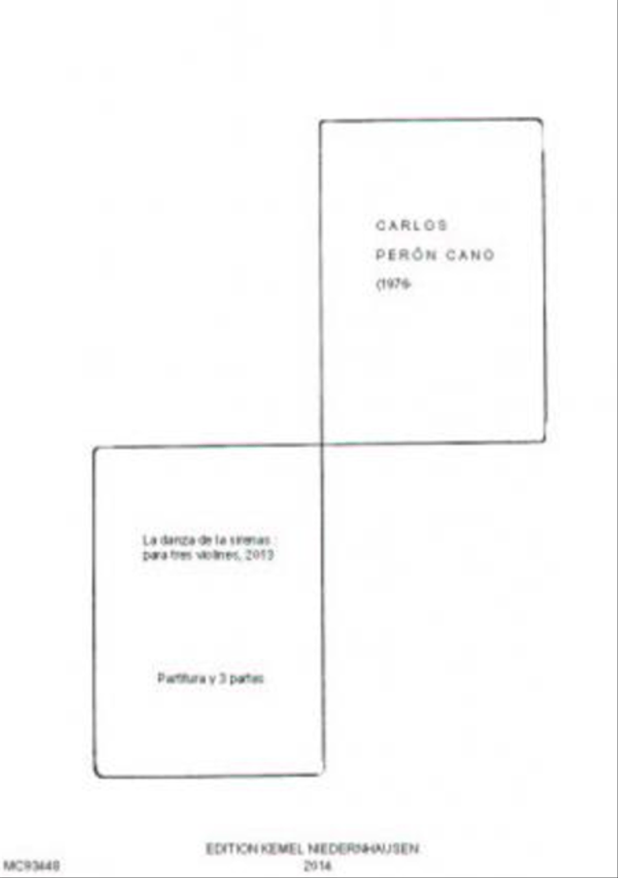 La danza de las sirenas Violin scores gallery preview page 1
