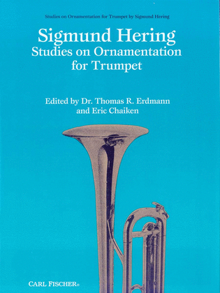 Book cover for Sigmund Hering - Studies on Ornamentation for Trumpet