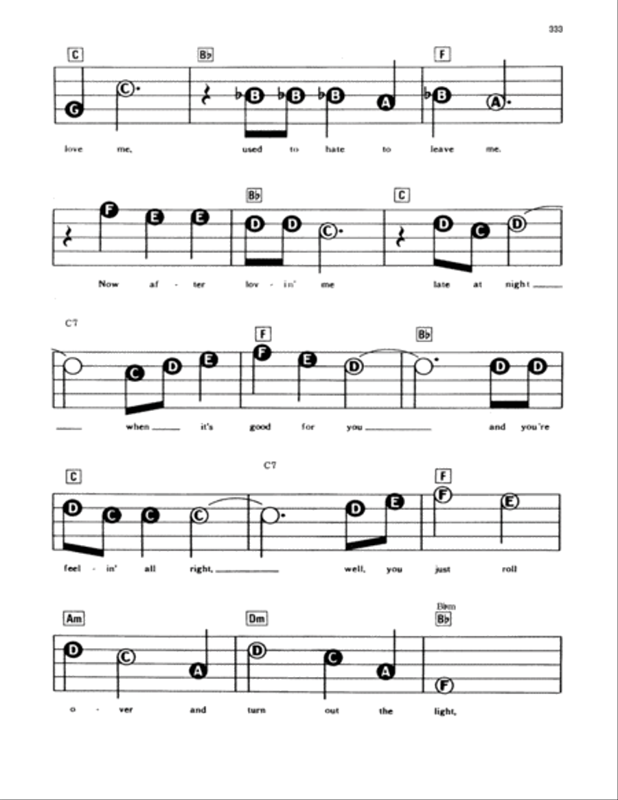 You Don't Bring Me Flowers Electronic Keyboard scores gallery preview page 2