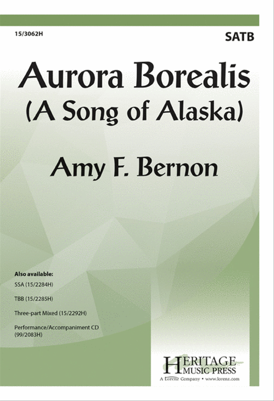 Aurora Borealis 4-Part scores gallery preview page 1
