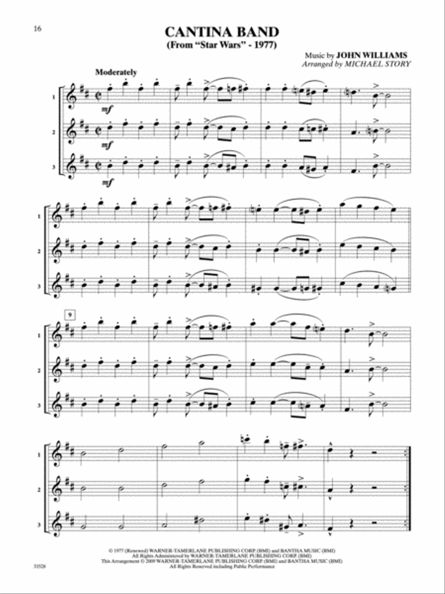 Movie Trios for All Movie Trios for All Small Ensemble scores gallery preview page 17