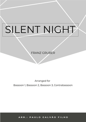 Book cover for SILENT NIGHT - BASSOON QUARTET