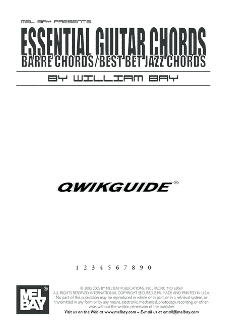 Essential Guitar Chords Essential Guitar Chords Easy Guitar scores gallery preview page 2