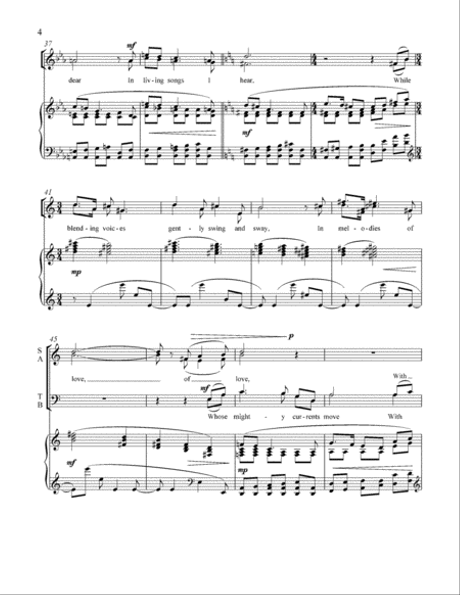 To Music 4-Part scores gallery preview page 5