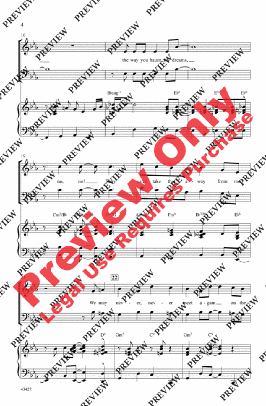 Swingin' with the Gershwins! 3-Part scores gallery preview page 4