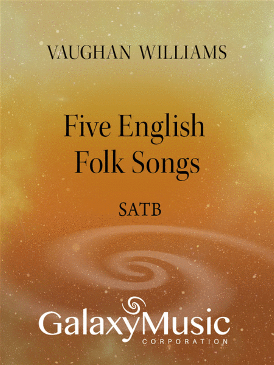 Five English Folk-Songs (Complete) 4-Part scores gallery preview page 1