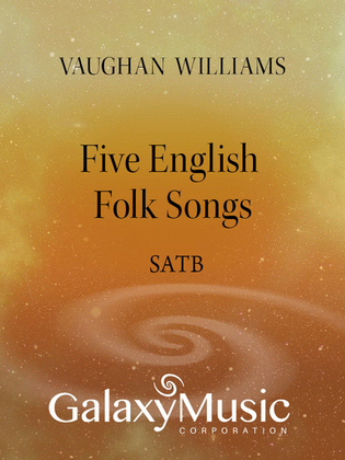 Book cover for Five English Folk-Songs (Complete)