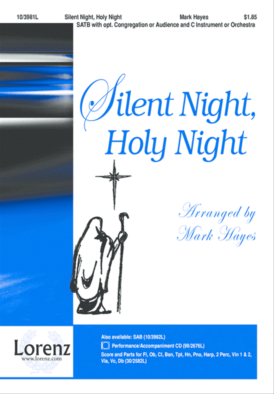 Silent Night, Holy Night 4-Part scores gallery preview page 2