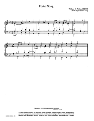 Festal Song (Hymn Harmonization)