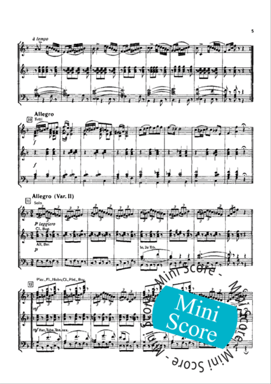 The Return Concert Band scores gallery preview page 8