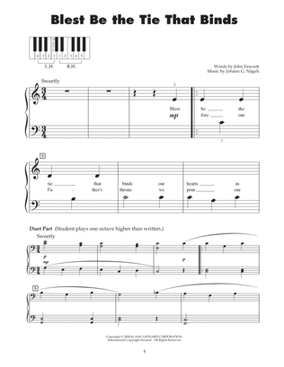 Blest Be The Tie That Binds (arr. Carol Klose)