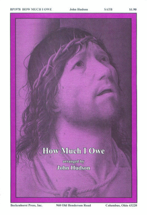 Book cover for How Much I Owe