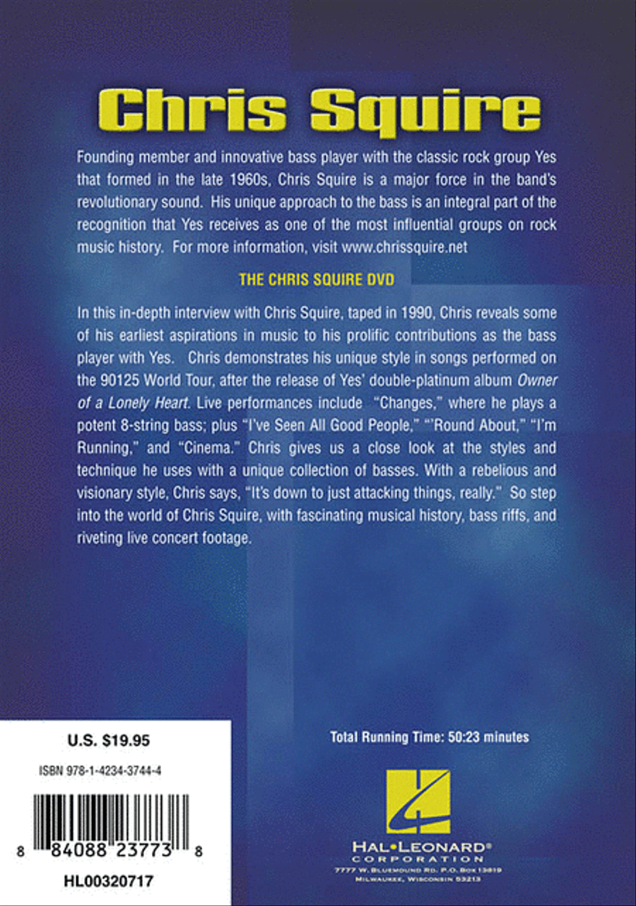 Chris Squire DVD scores gallery preview page 2