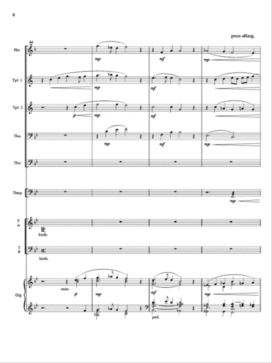 Silent Night (Full Score and Parts) 4-Part scores gallery preview page 7