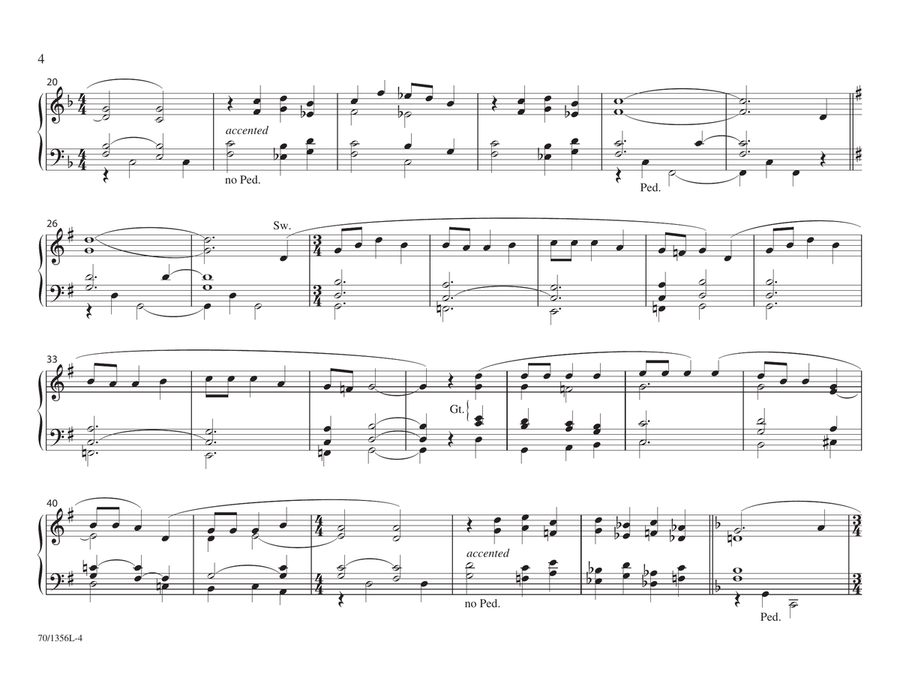 The Rock (Digital Download) Hymn Anthems scores gallery preview page 2