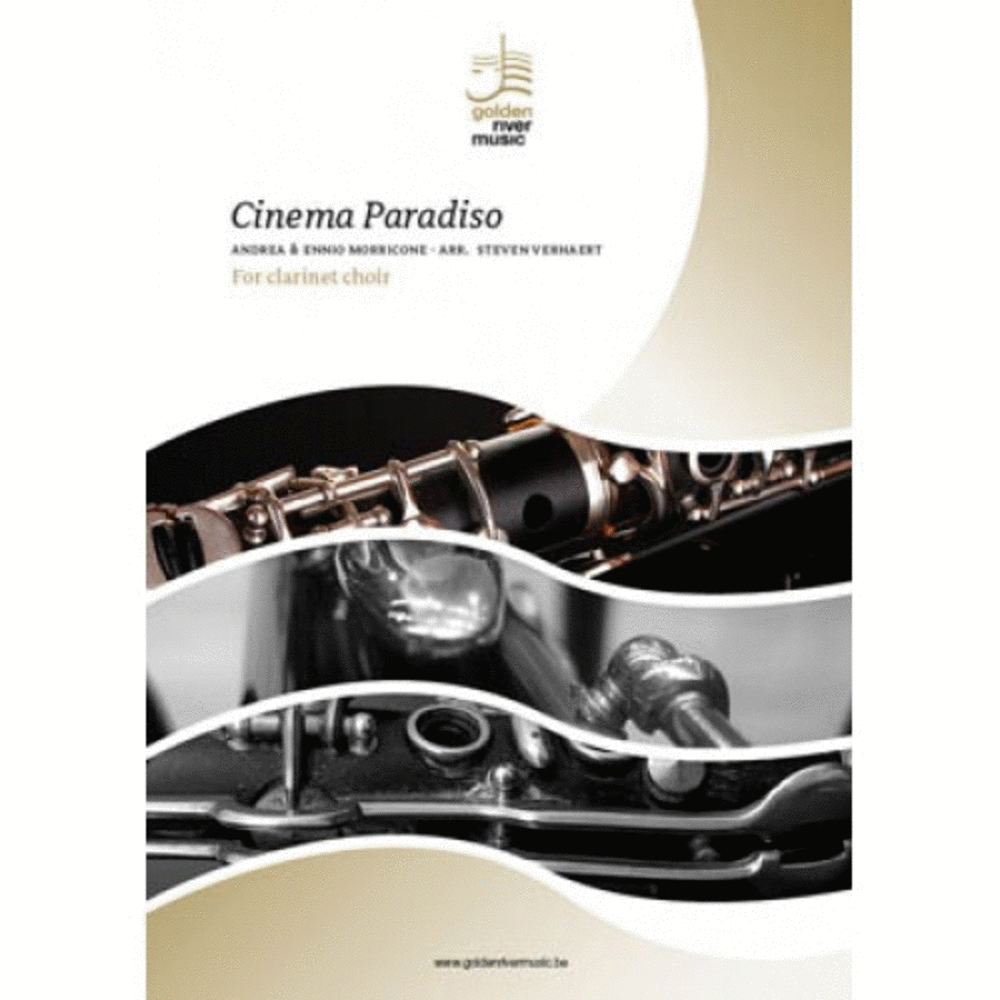 Cinema Paradiso - clarinet choir Clarinet Choir scores gallery preview page 1