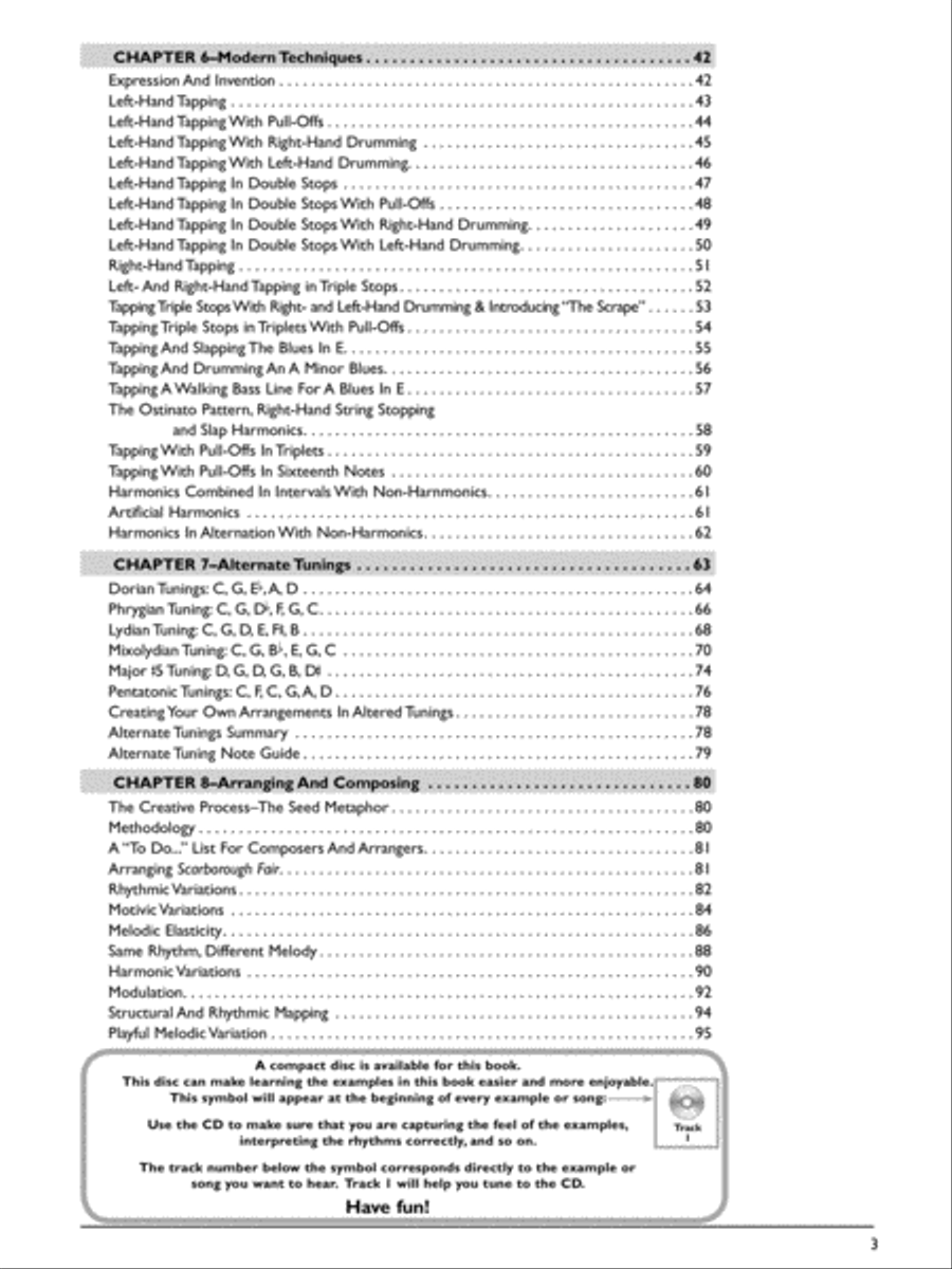 Complete Fingerstyle Guitar Method Acoustic Guitar scores gallery preview page 7