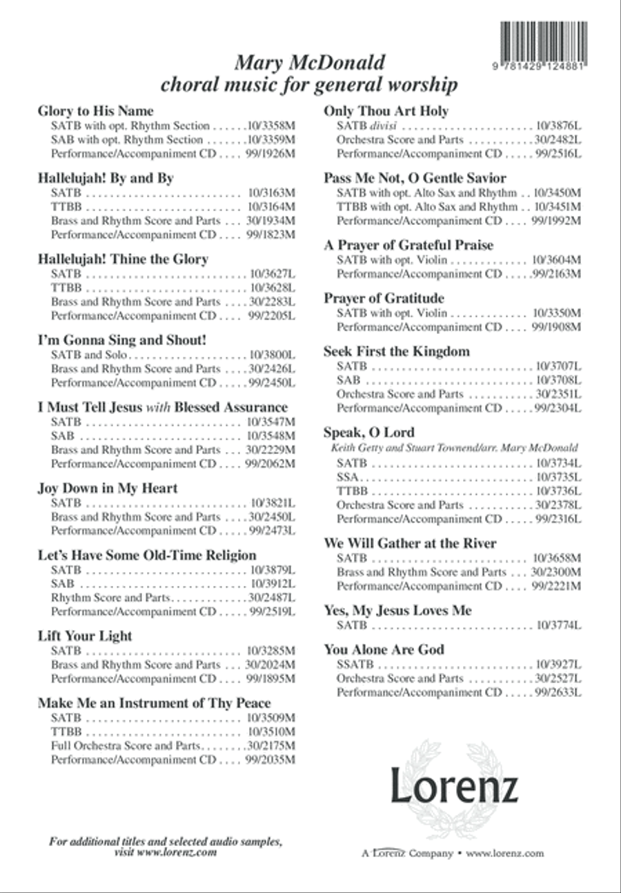 Was I Faithful? 3-Part scores gallery preview page 13