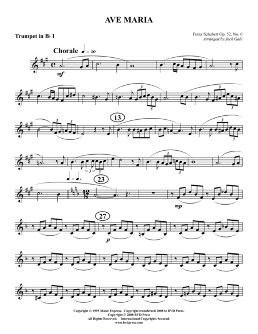 Ceremonial Music for Brass Quintet Brass Quintet scores gallery preview page 6
