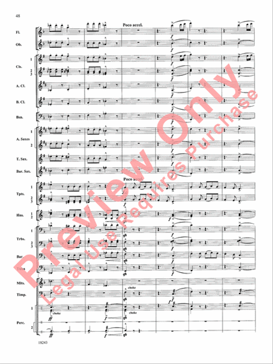 A Longford Legend A Longford Legend Concert Band scores gallery preview page 49