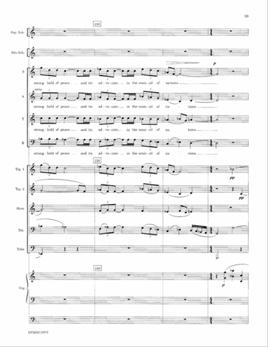 Transfiguration: An Ecumenical Mass - Full Score Divisi scores gallery preview page 62