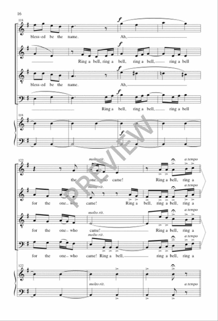 Ring a Bell 4-Part scores gallery preview page 17
