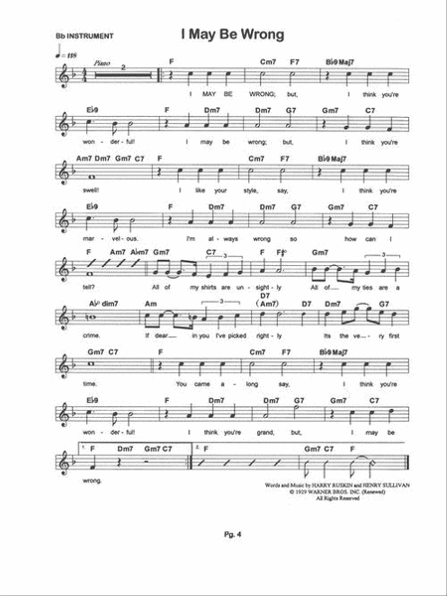 12 More Classic Jazz Standards Tenor Saxophone scores gallery preview page 6