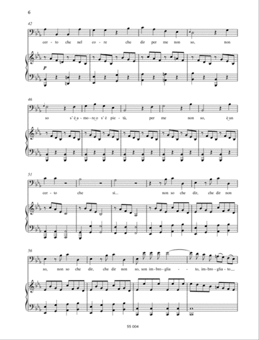 Son imbrogliato io già Bass Voice scores gallery preview page 3