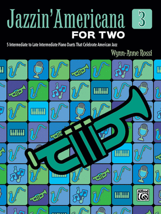 Book cover for Jazzin' Americana for Two