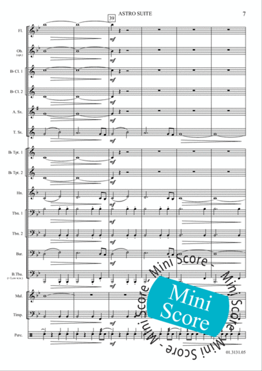 Astro Suite Astro Suite Concert Band scores gallery preview page 13