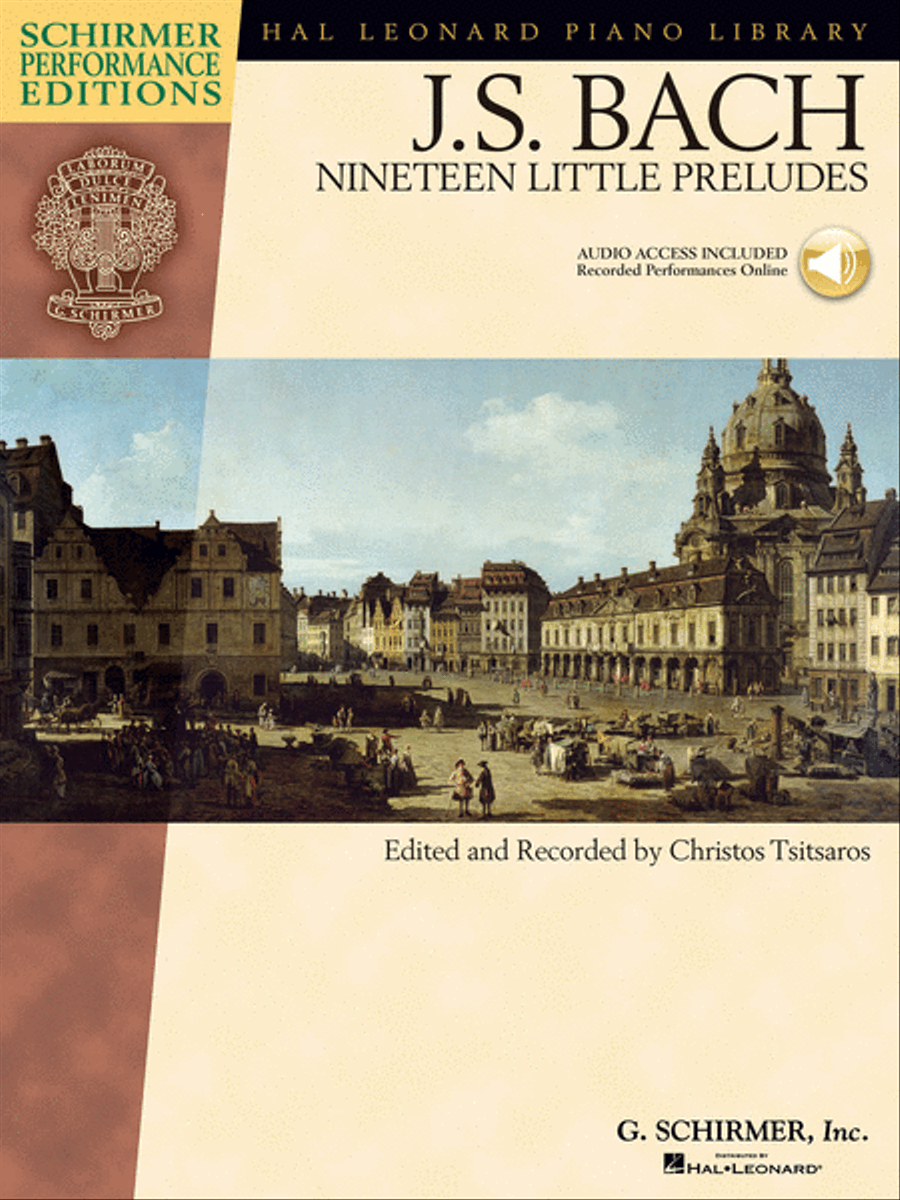 Johann Sebastian Bach – Nineteen Little Preludes Piano Solo scores gallery preview page 1