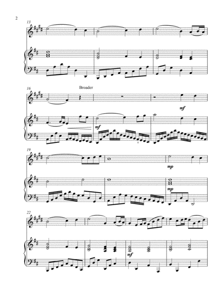 Pachelbel's Noel (treble Bb instrument solo) image number null