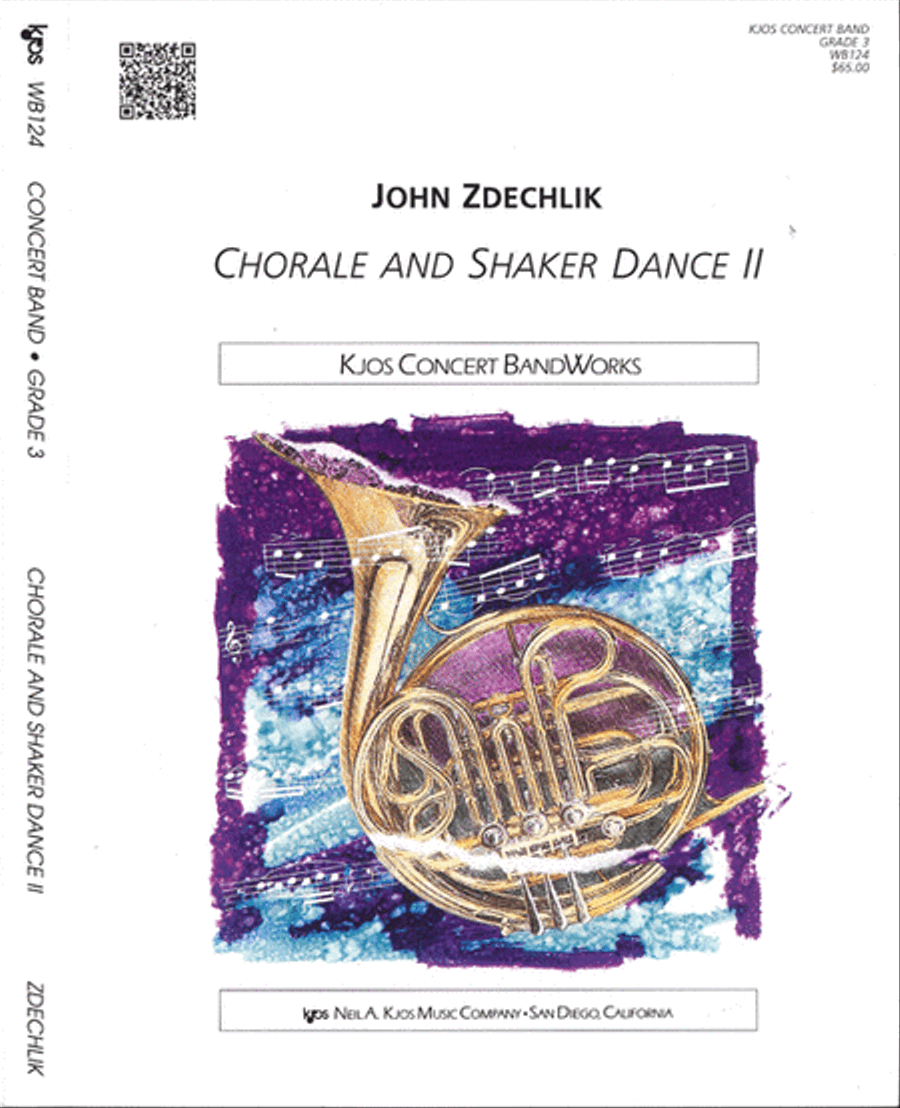 Chorale & Shaker Dance II Concert Band scores gallery preview page 1