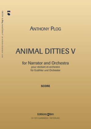Book cover for Animal Ditties V