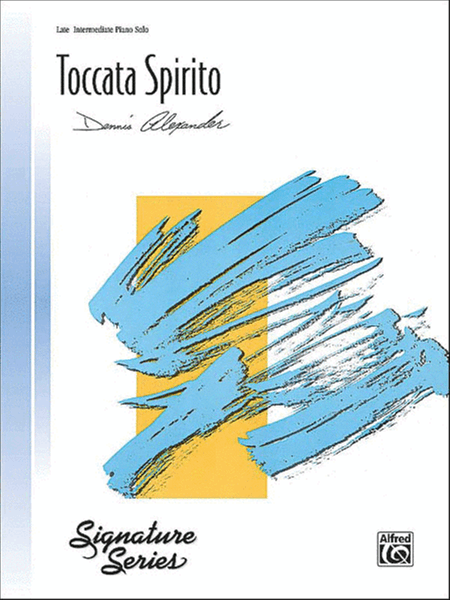 Toccata Spirito Piano Solo scores gallery preview page 1