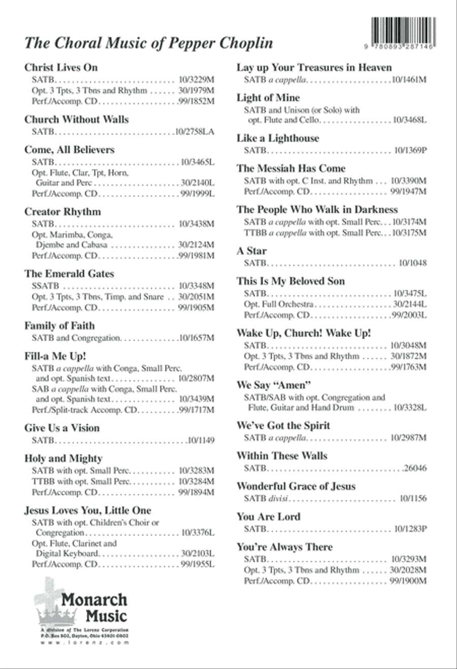 Waiting 4-Part scores gallery preview page 13